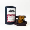 Dark chocolate honeycomb