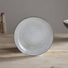 nkuku Valinha Earthenware Side Plate | Tableware | One Size | Grey