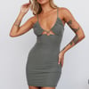 Like A Flame Dress Olive