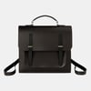 The Messenger Backpack - Dark Brown & Black Bridle