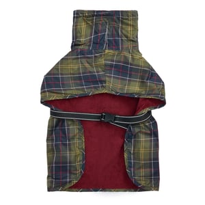 Barbour Tartan Dog Drying Robe Classic Tartan