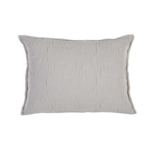 Harbour Taupe Cotton Standard Sham