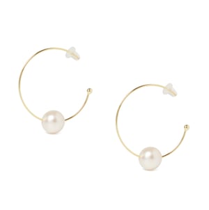 Oh So Fine Mini Hoop 18ct