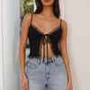 The Luxe Effect Cami Top Black