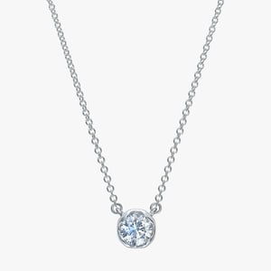 Solitaire Diamond Necklace - 0.30 CT