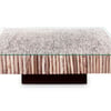 Manhattan Coffee Table, Square, With Glass