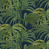 PALMERAL Wallpaper - Midnight & Green