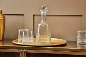 nkuku Mila Decanter | Glassware | One Size | Clear