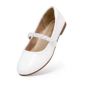 DREAM PAIRS Girl s Strap Mary Jane Ballerina Flats