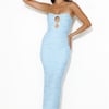 Summer Cloud Midi Dress Blue