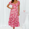 Sweet Views Midi Dress Pink