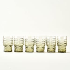 Bubble Hobnail Highball Glass (Set of 6)