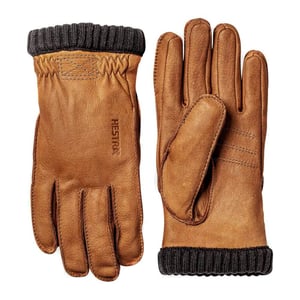Hestra Deerskin Primaloft Rib Gloves Cork