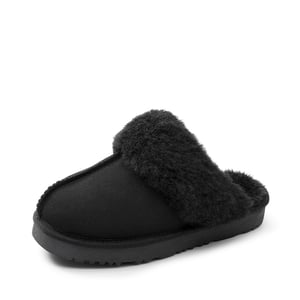 DREAM PAIRS Kids    Cozy Faux Suede Non Slip Slippers