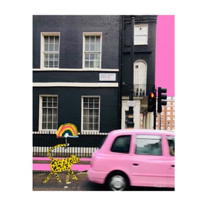 My Pink London Mixed Media Photograph