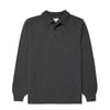 Sunspel Lambswool Polo Drill Green