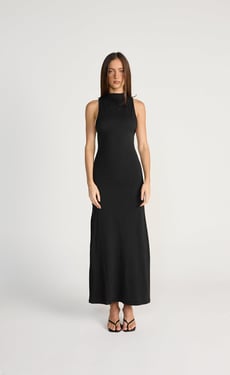 Oren Maxi Dress (Black) - US 4