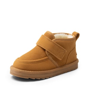 DREAM PAIRS  FuzzyGo Kid s  Cozy Tap  Hook And Loop Snow Boots
