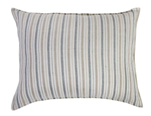 Naples 28" X 36" Large Decorative Bed Pillow With Insert   Ocean / Natural