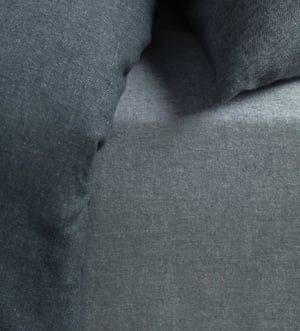 Darkest Spruce Brushed 100% Organic Cotton Fitted Sheet