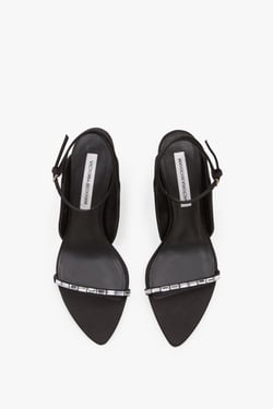 Victoria Beckham Embellished Stiletto Sandal 75 - 41 - Womens