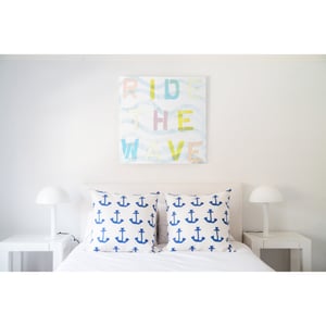 Ride The Wave Too Art Print