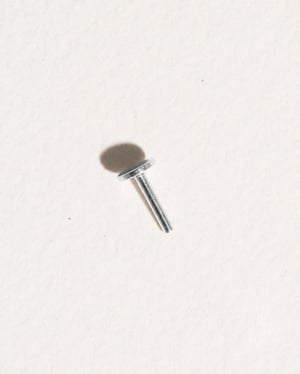 18 Gauge Titanium Push Pin Back - 8