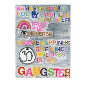 Choose Happiness Art Print