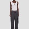 Victoria Beckham Split Tank Top In White - Size M UK