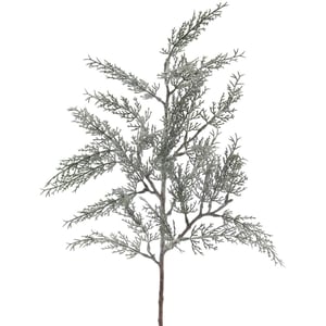 27" Flocked Cedar Stem