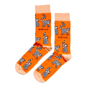 Save the Lemurs Bamboo Socks | UK Adult 4-7