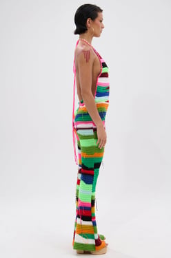 AKIRA Funky Town Crochet Jumpsuit | Size 1X