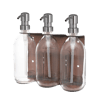 Copper Triple Wall Mounted Soap Dispenser
