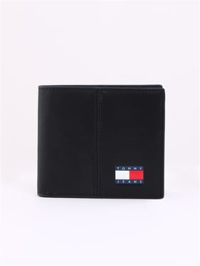 Tommy Jeans Heritage Logo Card Wallet - Black - One