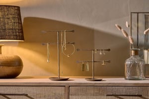 nkuku Liman Jewellery Stand | Gifting | Small | Antique Brass