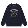Kappy Kappy Bear Fluff Sweat Shirt Navy