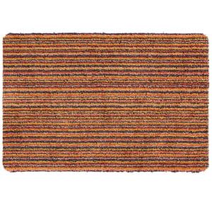 Candy Spring Stripe Washable Doormat - 50x75cm