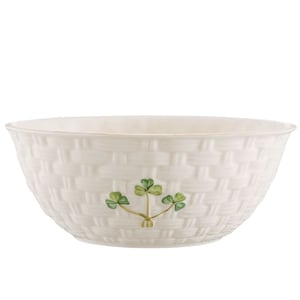 Belleek Classic 1880 - Gold Shamrock 6" Bowl