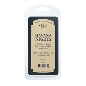 Havana Nights, Wax Melts, 2.75 oz - White / Havana Nights