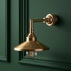 Whizzlet wall light in brass