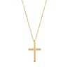 Cross Pendant Necklace Gold