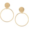Circle Hoop Earring Gold