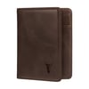 Leather Bifold Wallet (with RFID) - Dark Brown