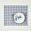 Bleu Blanc Gingham Cotton Placemat