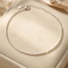 Silver Everyday Minimalist Box Chain Bracelet