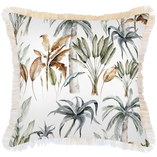 Cushion Cover-Coastal Fringe-Tobago-60cm x 60cm