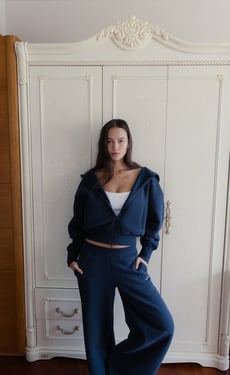 Elija Sweat Pants (Navy) - XXL