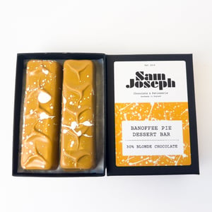 Banoffee pie dessert bars