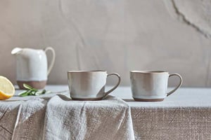 nkuku Edo Mug Set Of 2 | Tableware | Terracotta