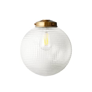 Larger Espere in clear waffle glass